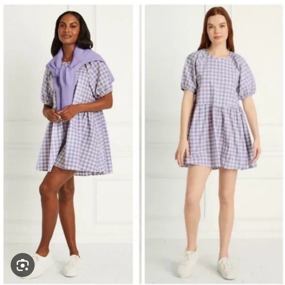 Hill House Adeline Purple Picnic Nap Dress